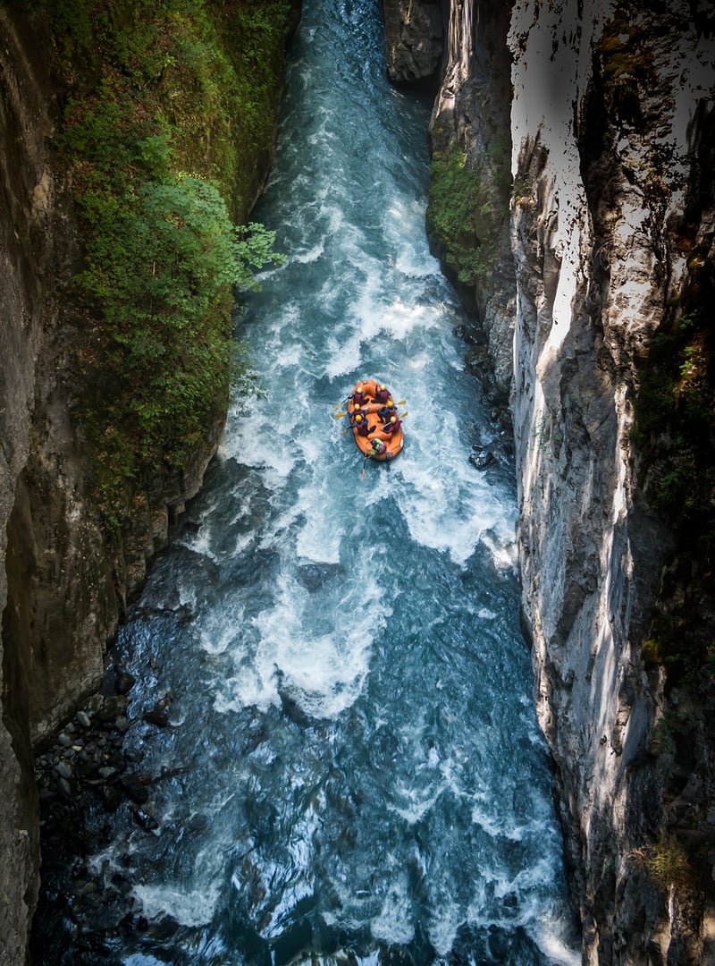 White-water rafting adventure